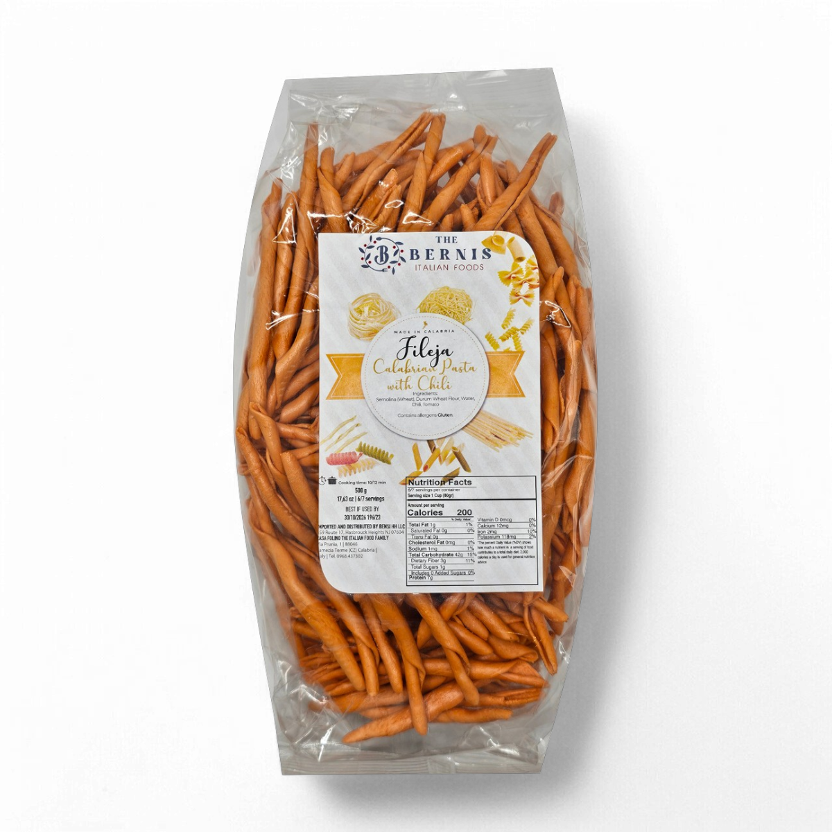 Fileja Calabrian Pasta with chili