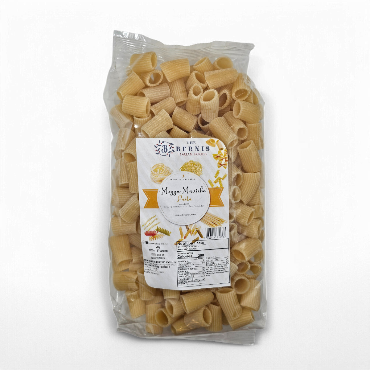 Mezza Maniche Pasta