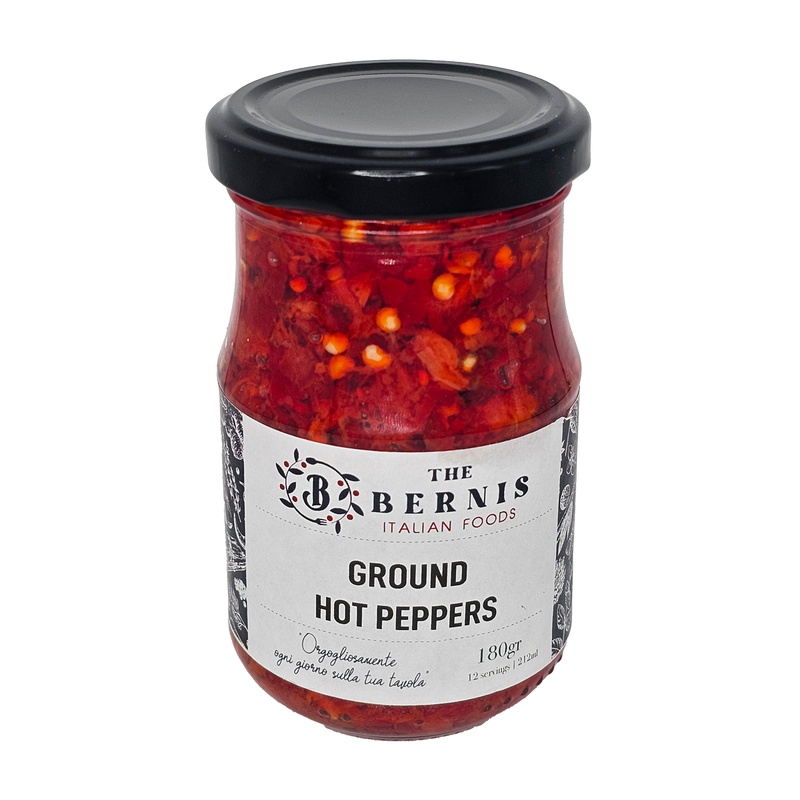 Ground Hot Peppers 180 gr