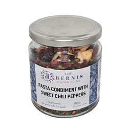 Pasta Condiment with sweet chili peppers